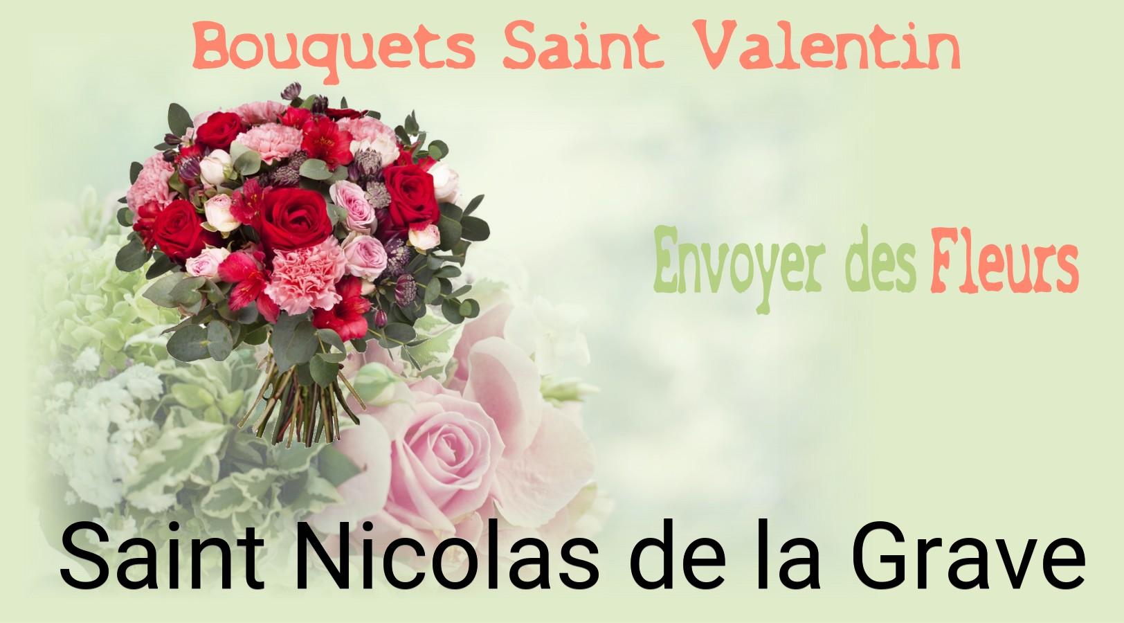 Roses de Saint-Valentin livrées à Saint-Nicolas-de-la-Grave