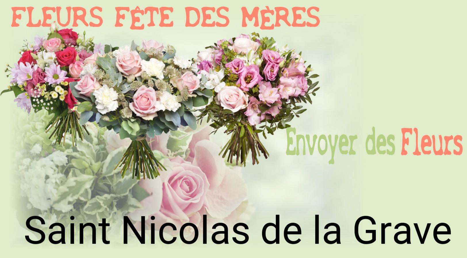 Bouquet de Fête des Mères livré à Saint-Nicolas-de-la-Grave